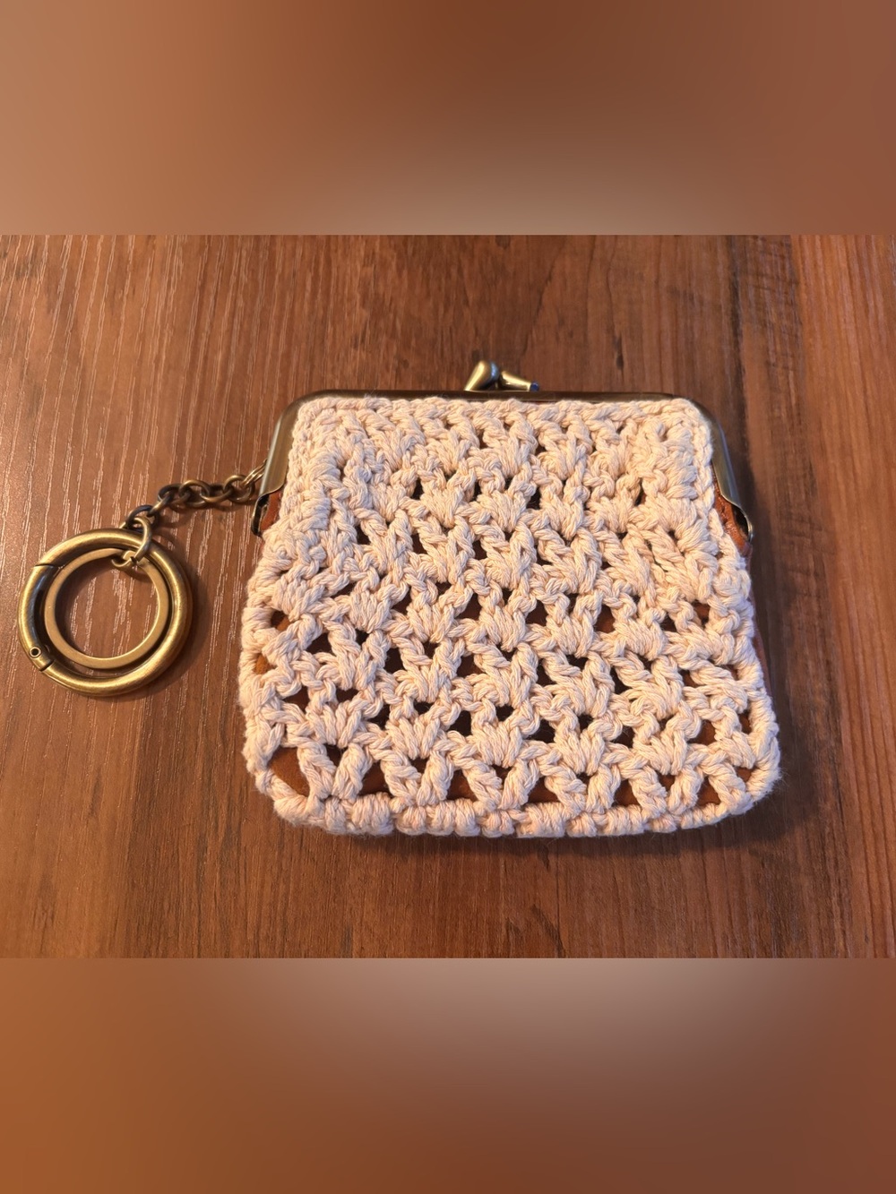 Patricia Nash Crochet Clasp Coin Purse